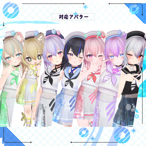 【3D髪型】マリンサイドアップ-Marine Side Up- 缩略图 2