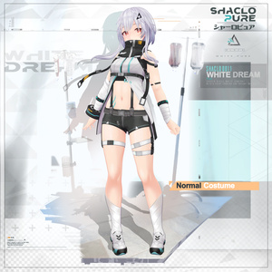 【3Dモデル】Shaclo -Pure-【PhysBones対応】