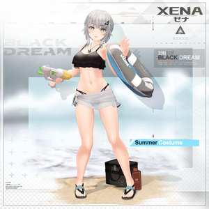 【3Dモデル】Xena -ゼナ-【PhysBones対応】