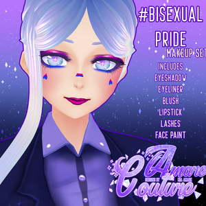[AC] BISEXUAL PRIDE MAKEUP SET
