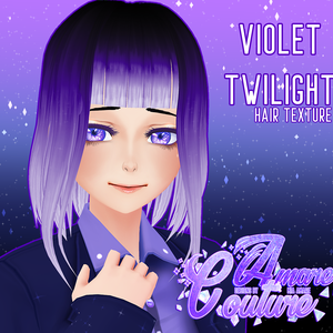 [AC] VIOLET TWILIGHT HAIR TEXTURE