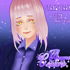 [AC] STRAWBERRY SODA HAIR TEXTURE