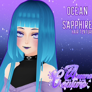 [AC] OCEAN SAPPHIRE HAIR TEXTURE
