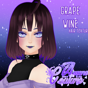[AC] GRAPE WINE HAIR TEXTURE