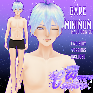 [AC] BARE MINIMUM MALE SKIN SET