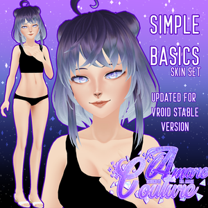 [AC] SIMPLE BASICS SKIN SET