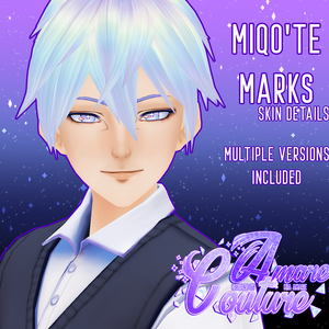 [AC] FFXIV MIQO'TE MARKS (MALE)