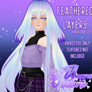 [AC] FEATHERED LAYERS HAIR PRESET