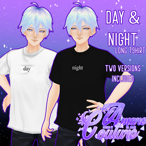 [AC] DAY & NIGHT LONG TSHIRT