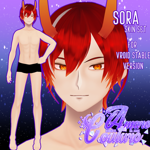 [AC] SORA MALE SKIN SET