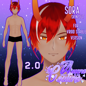 [AC] SORA MALE SKIN SET (2.0)