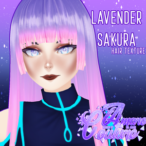 [AC] LAVENDER SAKURA HAIR TEXTURE
