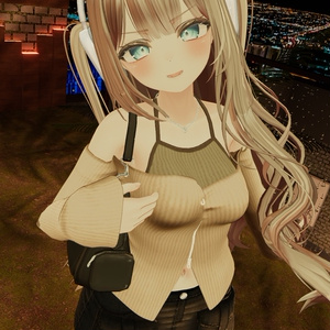 [4アバター対応] Layered Knit Zip-Up Set (VRC 3Dアイテム) 缩略图 13