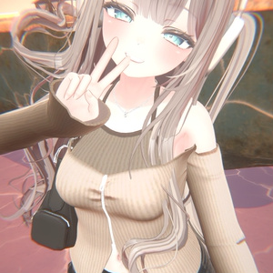 [4アバター対応] Layered Knit Zip-Up Set (VRC 3Dアイテム) 缩略图 12