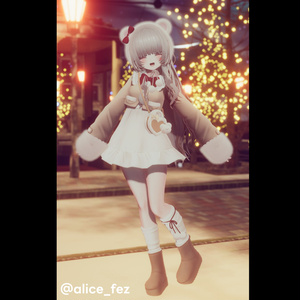 [5アバター対応] Mocomoco bear (VRC 3Dアイテム) 缩略图 23