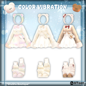 [5アバター対応] Mocomoco bear (VRC 3Dアイテム) 缩略图 11