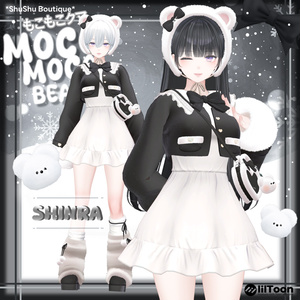 [5アバター対応] Mocomoco bear (VRC 3Dアイテム) 缩略图 8