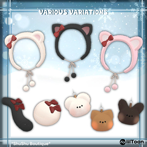 [5アバター対応] Mocomoco bear (VRC 3Dアイテム) 缩略图 17