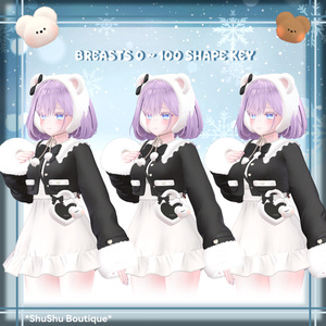 [5アバター対応] Mocomoco bear (VRC 3Dアイテム) 缩略图 19
