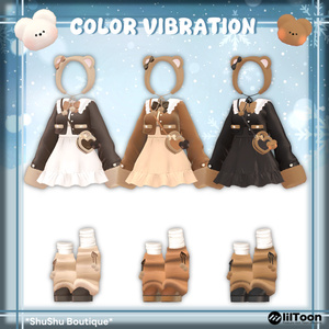 [5アバター対応] Mocomoco bear (VRC 3Dアイテム) 缩略图 12