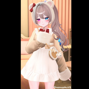 [5アバター対応] Mocomoco bear (VRC 3Dアイテム) 缩略图 29