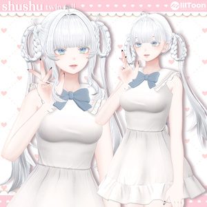[VRC Hair] ShuShu Twin Tail (6アバター対応) 缩略图 5