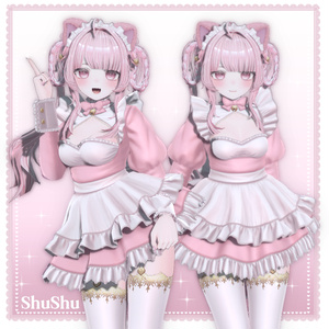 [VRC Hair] ShuShu Twin Tail (6アバター対応) 缩略图 16