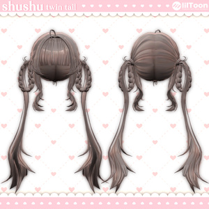 [VRC Hair] ShuShu Twin Tail (6アバター対応) 缩略图 9