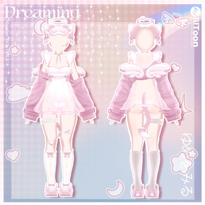 [Sio / しお] Dreaming & Charmant (VRC 3Dアイテム) 缩略图 8