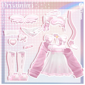[Sio / しお] Dreaming & Charmant (VRC 3Dアイテム) 缩略图 6
