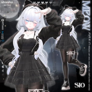 [8アバター対応] MEOW🖤(VRC 3Dアイテム) 缩略图 12