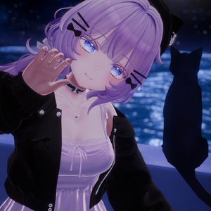 [8アバター対応] MEOW🖤(VRC 3Dアイテム) 缩略图 21