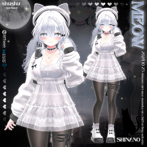 [8アバター対応] MEOW🖤(VRC 3Dアイテム) 缩略图 7