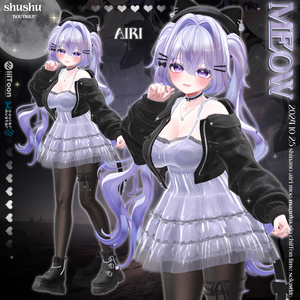 [8アバター対応] MEOW🖤(VRC 3Dアイテム) 缩略图 8