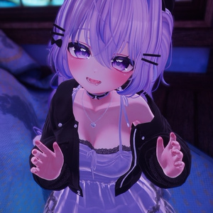 [8アバター対応] MEOW🖤(VRC 3Dアイテム) 缩略图 20