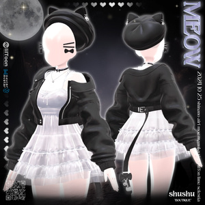 [8アバター対応] MEOW🖤(VRC 3Dアイテム) 缩略图 4