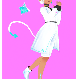 Incubus demon VRM avatar for VRchat or Vtubing