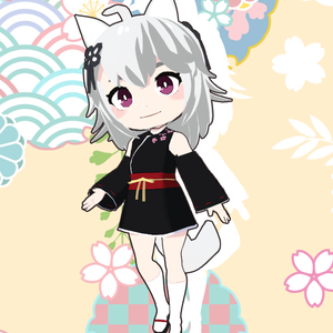 Little Fox Girl Vroid VRM Model