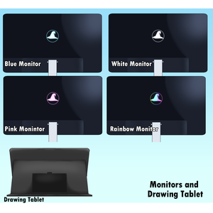 Monitor and Drawing Tablet: Free Vtuber Streaming Room Assets