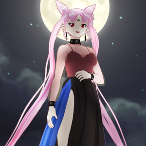 Sailor Moon Black Lady VRM file