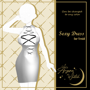 Sexy Dress for Vroid (Any color)