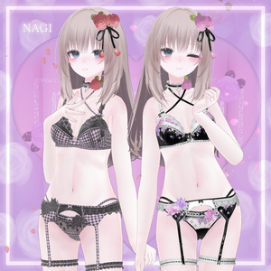 44アバター対応 懐古薔薇 Nostalgic Rose Lingerie (薔薇の開花アニメーション付) #MURASAKIYA 缩略图 32