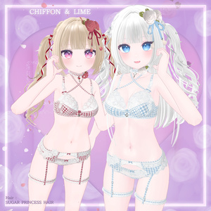 44アバター対応 懐古薔薇 Nostalgic Rose Lingerie (薔薇の開花アニメーション付) #MURASAKIYA 缩略图 23