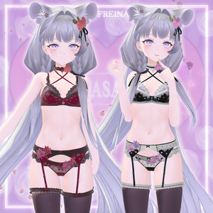 44アバター対応 懐古薔薇 Nostalgic Rose Lingerie (薔薇の開花アニメーション付) #MURASAKIYA 缩略图 36