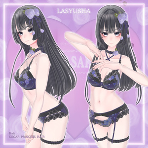 44アバター対応 懐古薔薇 Nostalgic Rose Lingerie (薔薇の開花アニメーション付) #MURASAKIYA 缩略图 38