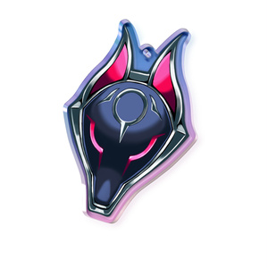 HSヨネの狐面アクキー
