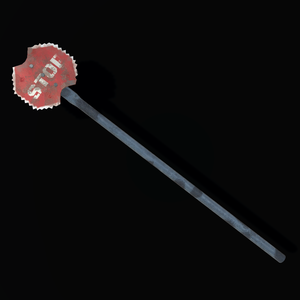 Scrap Sign Axe