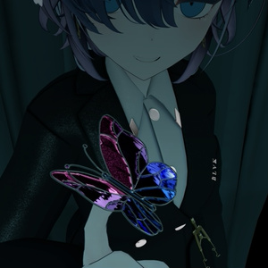 [VRChat/MA] Glass Butterfly Pet 缩略图 2