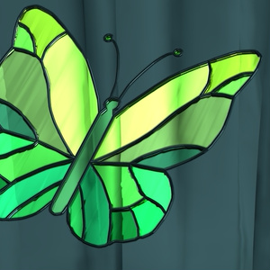 [VRChat/MA] Glass Butterfly Pet 缩略图 6