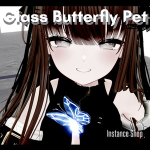 [VRChat/MA] Glass Butterfly Pet